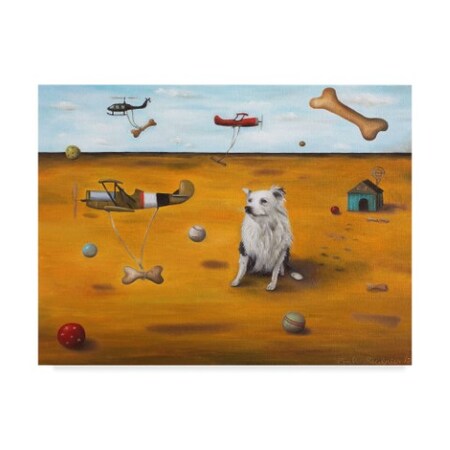 Trademark Fine Art Leah Saulnier 'A Dogs Dream' Canvas Art, 14x19 ALI42054-C1419GG